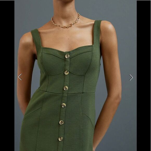 Anthropologie Maeve Knit Midi Dress Size 24W - Picture 3 of 6